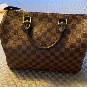 Authentic Louis Vuitton Speedy 30 _ Damien Ebene